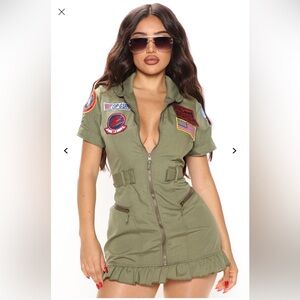 Fashion Nova Top Gun Costume